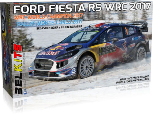 FORD FIESTA RS WRC 2017 WRC WORLD CHAMPION 2017 1/24