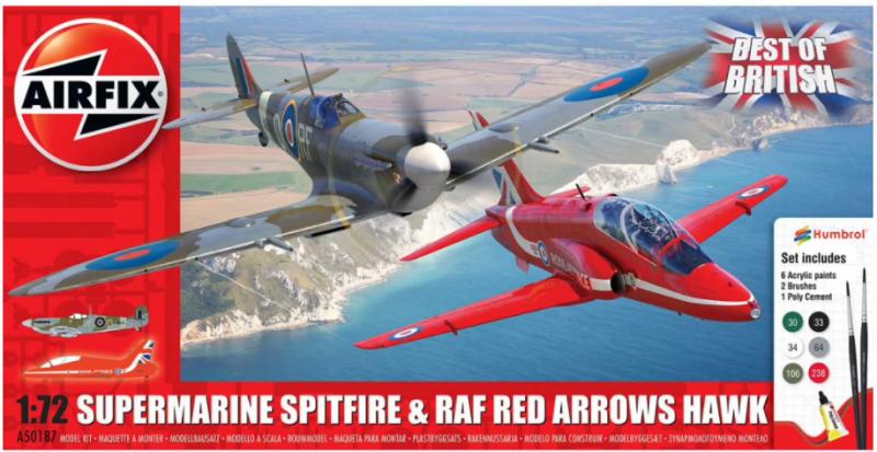 Best of British Spitfire and Hawk 1/72