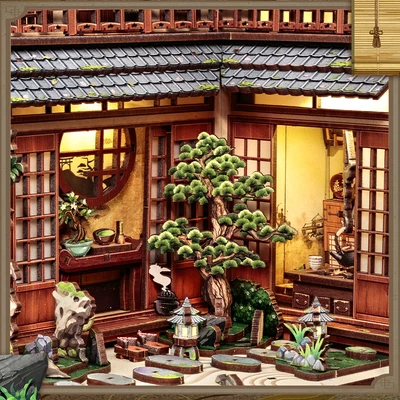 Book Nook: Serene Courtyard
