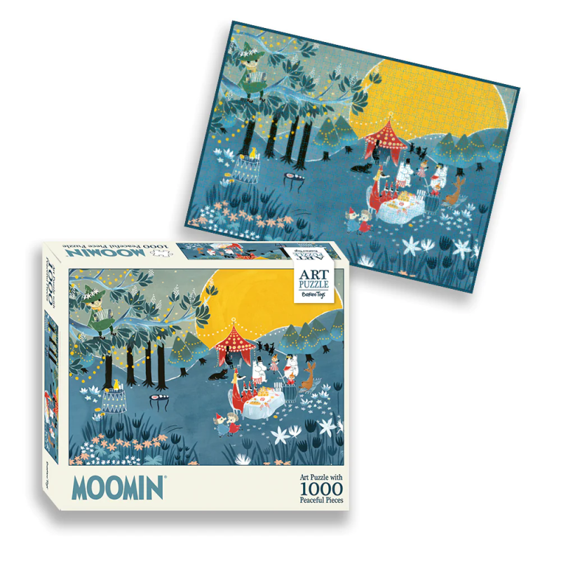 Moomin Art Puzzle - Blue 1000 bitar