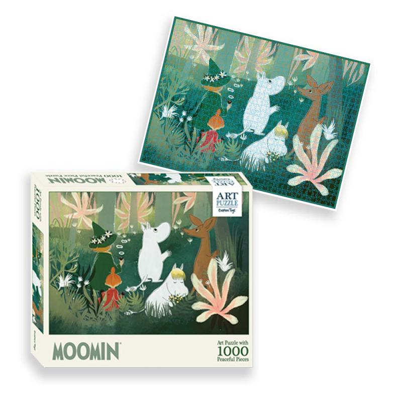 Moomin Art Puzzle - Green 1000 bitar