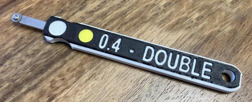 Riveter 0.4 mm DOUBLE recommended for 1/72 scale