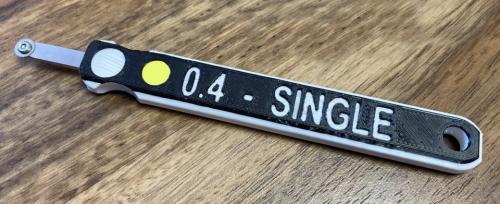 Riveter 0.4 mm SINGLE recommended for 1/72 scale