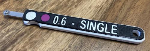 Riveter 0.6 mm SINGLE recommended for 1/48 scale