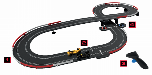 Scalextric 1980s Grand Prix Race Set