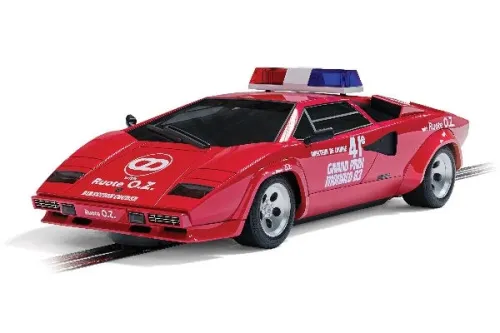 Scalextric Lamborghini Countach - 1983 Monaco GP Safety Car