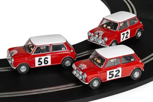 Scalextric 1965 Monte Carlo Rally Mini - Triple Car Pack
