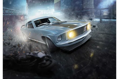 Scalextric Ford Mustang BOSS 429 - John Wick Chapter 1 1:32