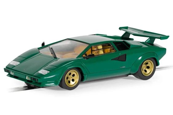 Scalextric Lamborghini Countach, green 1:32