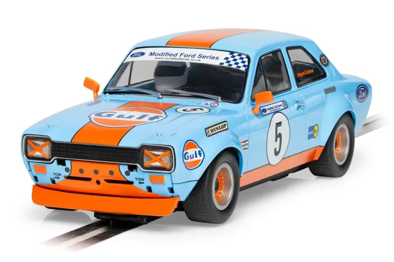 Scalextric Ford Escort MK1 – Wayne Crabtree Modified Fords 2023 - Gulf Edition