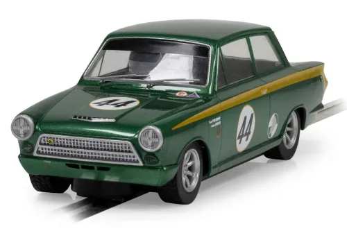 Scalextric Ford Lotus Cortina - Goodwood 2023 - Andrew Jordan + David Dickenson