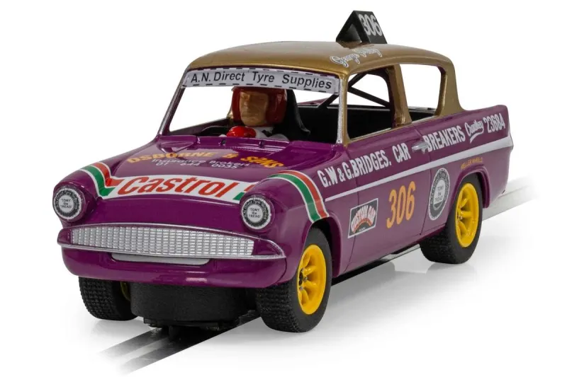 Scalextric Ford Anglia 105e George Polley 306