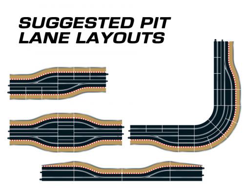 Pit Lane Track (Right Hand) - Includes Sensor