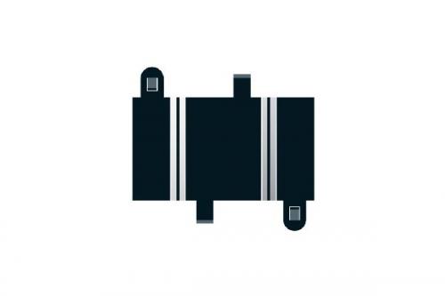 Quarter Straight 87 mm x 2