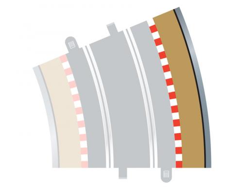 Radius 4 Curve Outer Borders 22.5° x 4