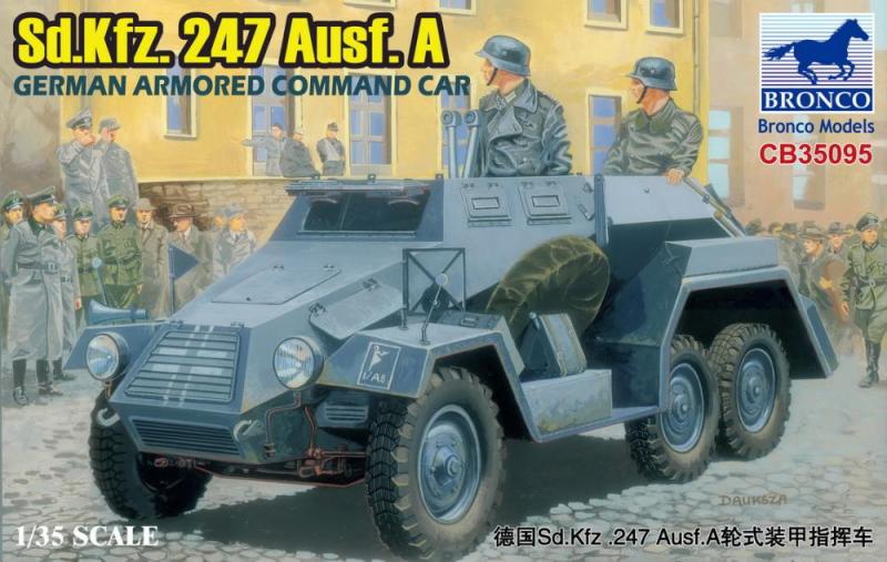 Sd.Kfz. 247 Ausf. A German armored command car 1/35
