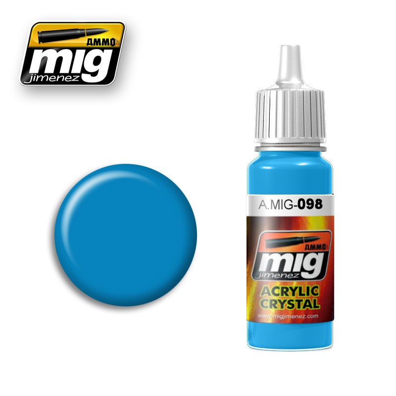 Ammo of Mig - CRYSTAL LIGHT BLUE