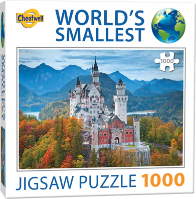 World's Smallest Neuschwanstein 1000 bitar