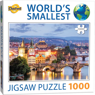 WORLD'S SMALLEST: PRAGUE BRIDGES 1000 bitar