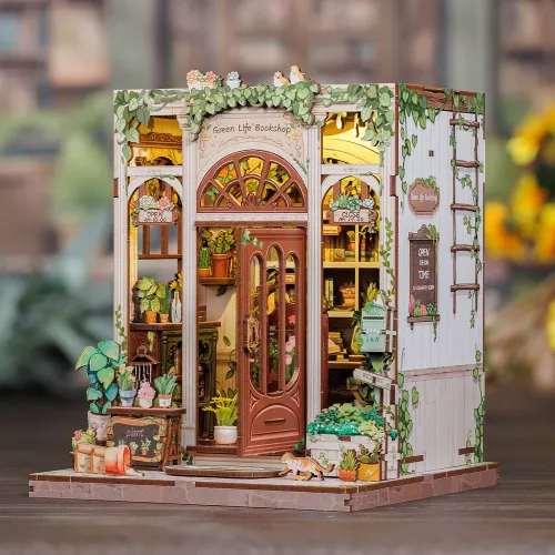 Miniature House: Green Life Bookshop