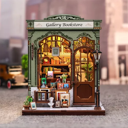 Miniature House: Gallery Bookstore