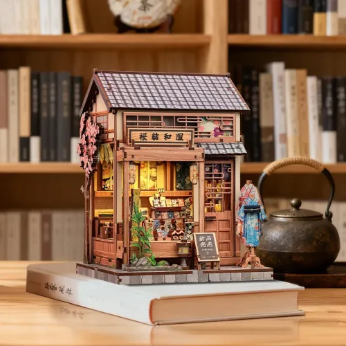 Miniature House: Sakura o kimono shop