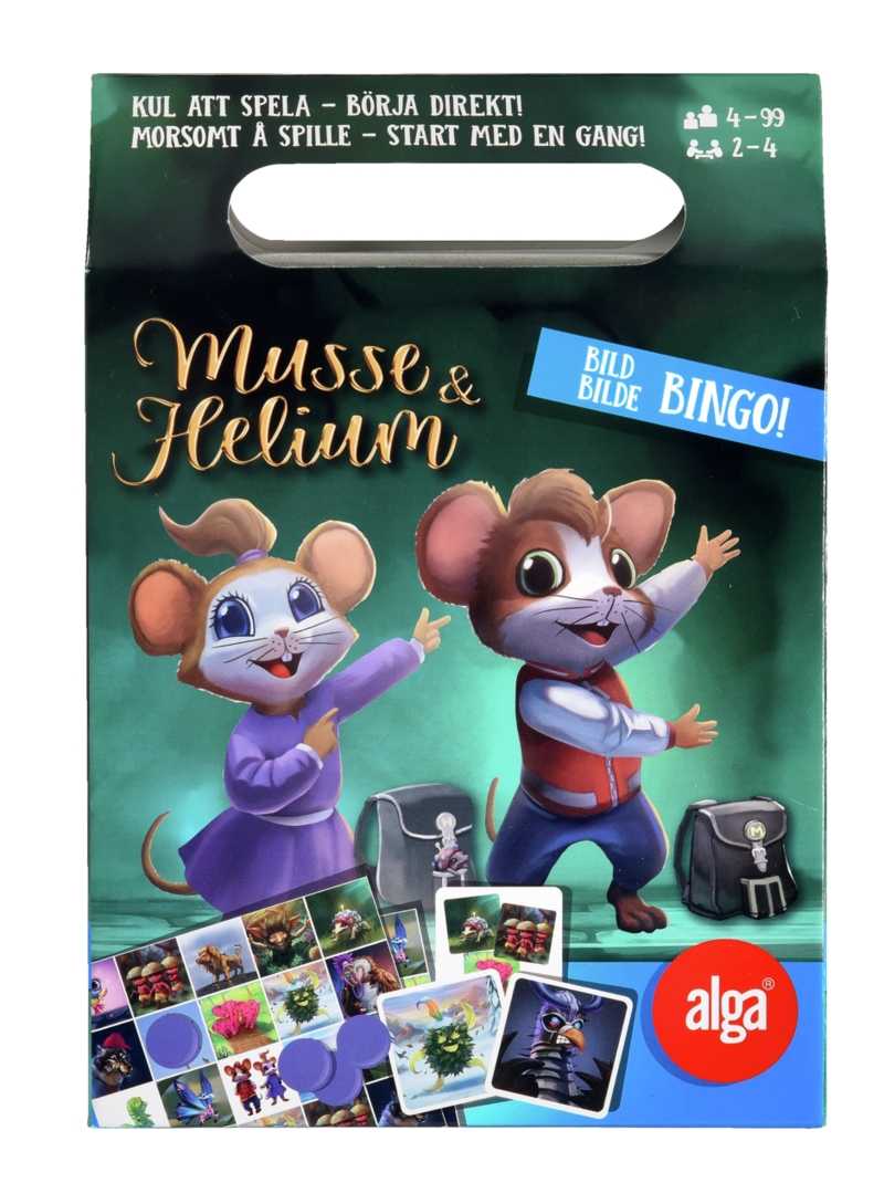 Musse & Helium Bild Bingo