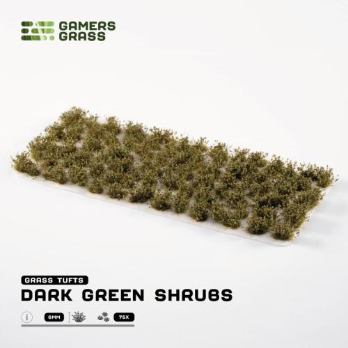 Gamer's Grass: Dark Green Shrubs