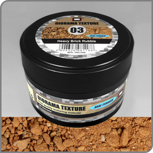 Diorama Texture No. 3 Heavy Brick Rubble (100 ml)