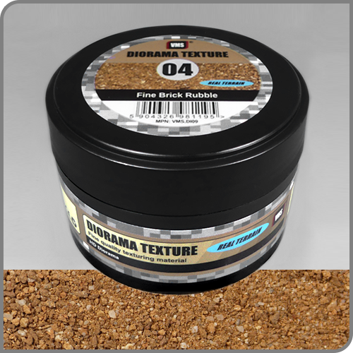 Diorama Texture No. 4 Fine Brick Rubble (100 ml)
