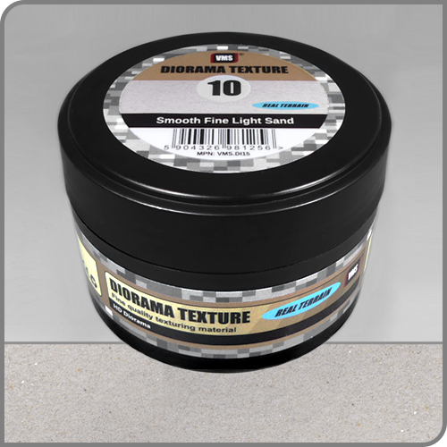 Diorama Texture No. 10 Smooth Fine Light Sand (100 ml)