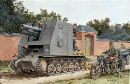 15cm s.IG.33 (Sf) auf Pz.Kpfw.I Ausf.B 1/35