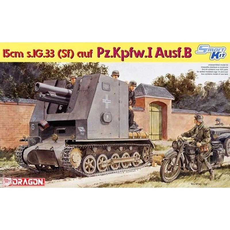 15cm s.IG.33 (Sf) auf Pz.Kpfw.I Ausf.B 1/35