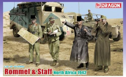 Rommel and His Staff 1/35
