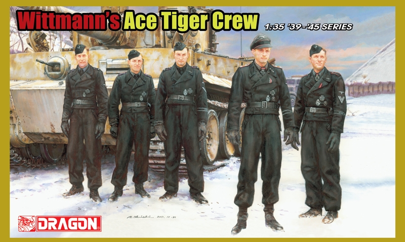 Wittmann's Ace Tiger Crew (5 Figure Set) 1/35