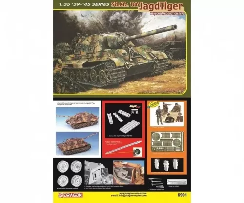 Sd.Kfz.186 Jagdtiger Henschel Production Type 1/35