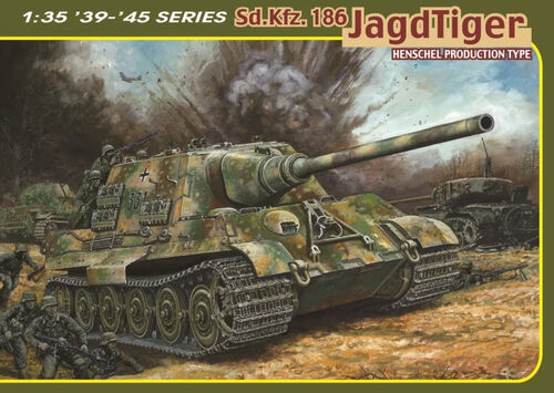 Sd.Kfz.186 Jagdtiger Henschel Production Type 1/35
