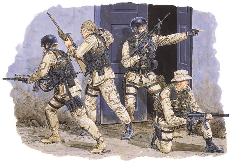 U.S.Delta Force in Somalia 1993 1/35