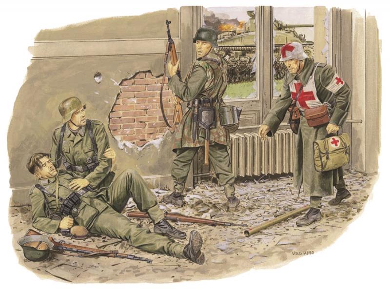 Fallen Comrade (Aachen 1944) 1/35