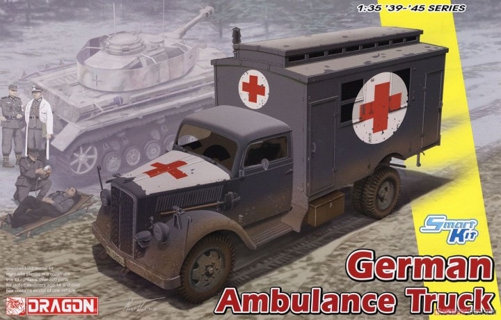 German Ambulance Truck 1/35