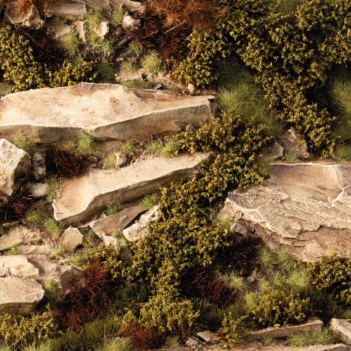 Gamer's Grass: Dry Green Shrubs