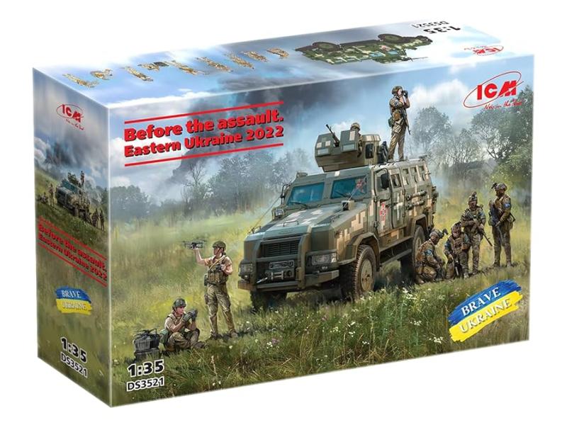 Before the assault, Eastern Ukraine 2022 1:35