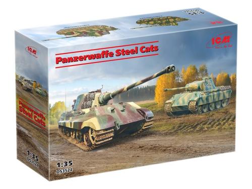 Panzerwaffe steel cats, DIORAMA SET (2 kits) 1:35