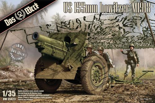 US 155mm Howitzer M1918 1/35