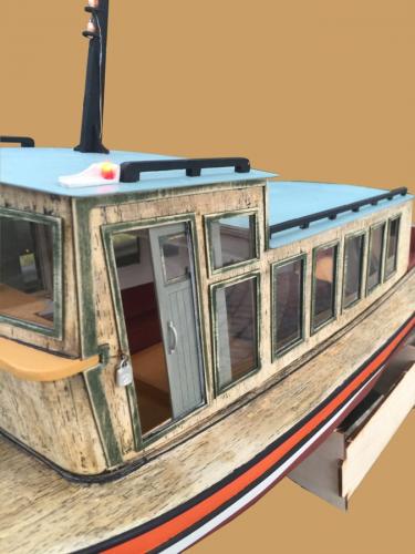 Besiktas Motoru RC ready incl. led set - l. 77 CM 1/12