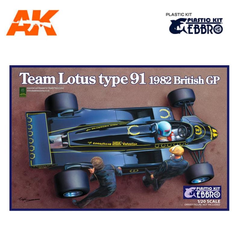 Lotus 91 1982 British GP 1/20
