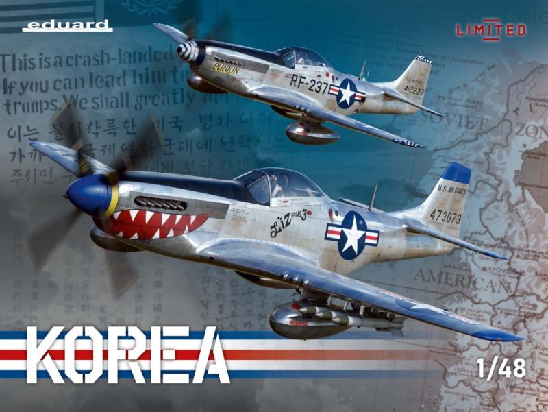 Korea (P-51D, RF-51D, F-51D) Dual Combo! - Limited Edition 1/48