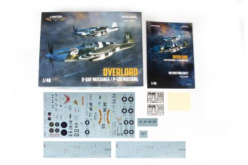 OVERLORD: D-DAY MUSTANGS / P-51B MUSTANG DUAL COMBO 1/48