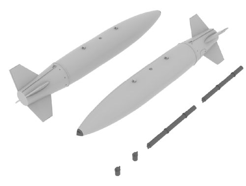 Mk.84 bombs retarded fin 1/48