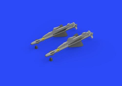 R-23T missiles for MiG-23 (EDU, TRU) 1/48